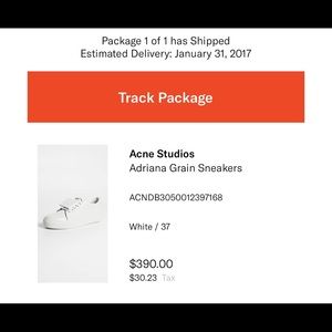 Acne studio sneakers